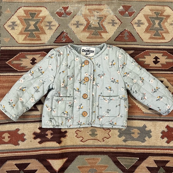 Quilted Floral Jacket - Picture 3 of 8